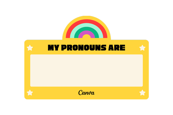 Rainbow Pride Sticker by Canva