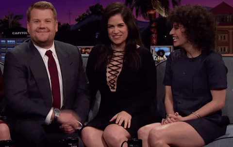 broad city hello GIF by The Late Late Show with James Corden
