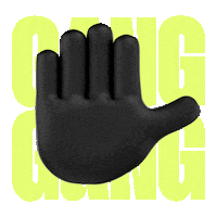 GangGangUK love heart hello team Sticker