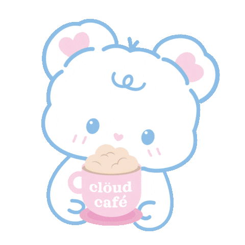 CloudCafe giphyupload claudette cloudcafe Sticker