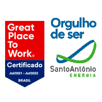 Gptw Sticker by Hidrelétrica Santo Antônio