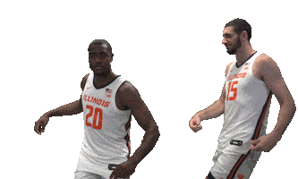 Illini Basketball Dancing Sticker by Fighting Illini Athletics