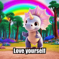 Love Yourself Wisdom GIF by Divineasaur