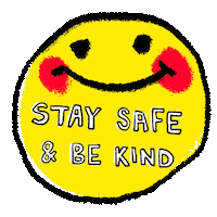 Staysafe Smile Sticker by PSCafe