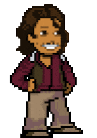 8 Bit Pixel Sticker