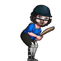 India Cricket Sticker by Luke Westen