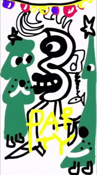 Party Party Fun GIF by KaoruHironaka