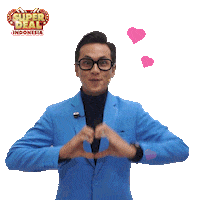 Heart Love Sticker by Super Deal Indonesia