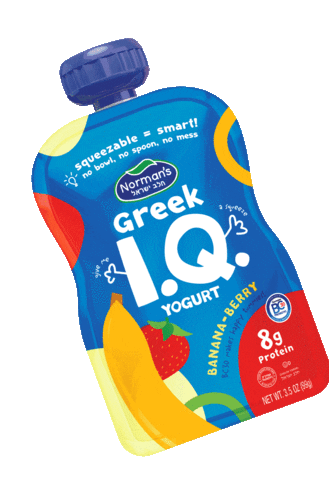 Yogurt Greekyogurt Sticker by Norman's Dairy