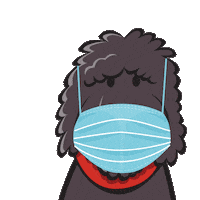 Mask Fight On Sticker by USC