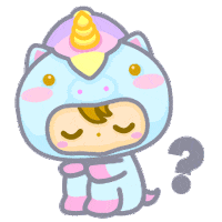 kiktoyz what baby unicorn middlefinger Sticker
