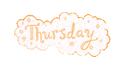 Days Thursday Sticker by Kia Creates