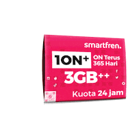 Jam Bonus Sticker by Smartfren 4G