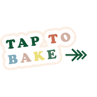 alpineella tap to bake alpine ella Sticker