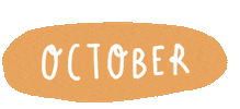 Autumn October Sticker by Sara Maese