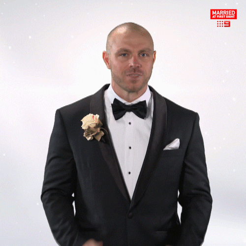 Channel 9 Reaction GIF by Married At First Sight Australia