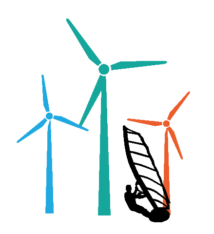 Surf Windmills Sticker by Makkumba Beach