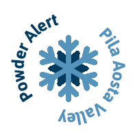 Snow Day Sticker by Pila Aosta Valley