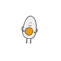 Jump Egg Sticker