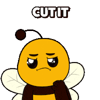 Cut It Out No Sticker by Plan Bee Studios
