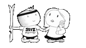Ski Suiz Sticker by TRIPPIESTEFF