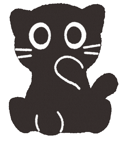 Cat ねこ Sticker by IN-TEX