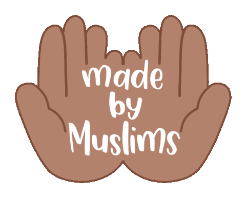 Made By Muslims Sticker by My Salah Mat