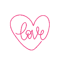 LittleChalkShop love heart amor hearts Sticker