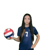 Womens Volleyball Sticker by Clarke University