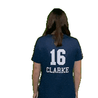 Womens Volleyball Sticker by Clarke University