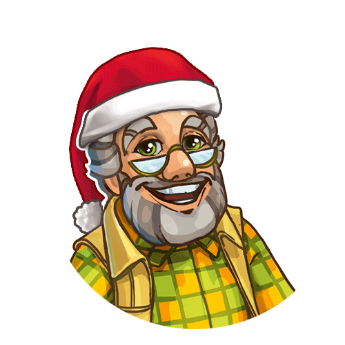 upjers_gifs giphyupload christmas smile xmas Sticker