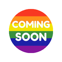 Rainbow Coming Sticker