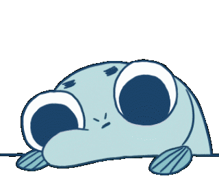 pongbong giphyupload animation blue tired Sticker