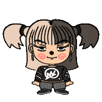 Girl Singer Sticker