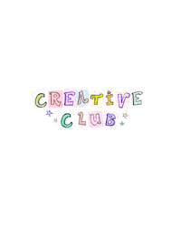 Art Club Letters Sticker by Kia Creates