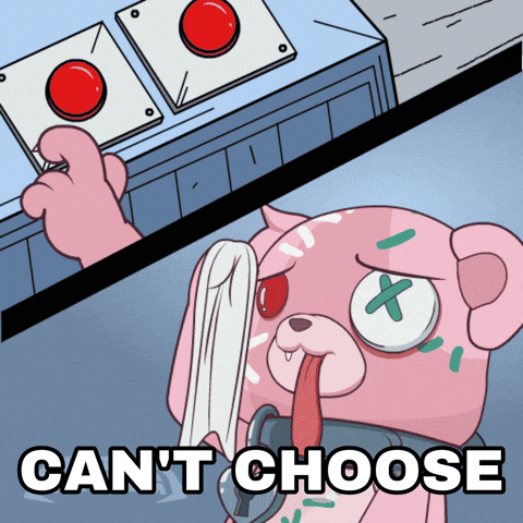 Nervous Decision Making GIF by Masters of Mayhem