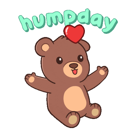 Teddy Bear Love Sticker by BEARISH