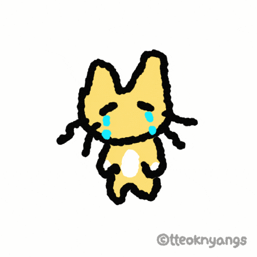 Sad Cat GIF