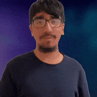 Glancing while smiling