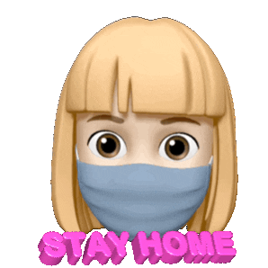 Staysafe Stay Home Sticker