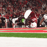 Huskers Football Sport GIF by Huskers
