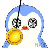 Penguin Hypnotizing Sticker by Pudgy Penguins