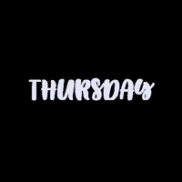 Days Thursday GIF