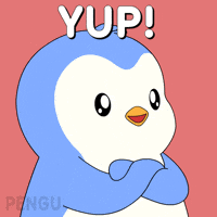 Penguin Yes GIF by Pudgy Penguins