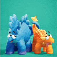 Best Friends Team GIF by Claynosaurz