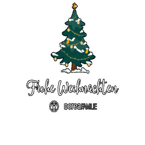X-Mas Christmas Sticker by DOREAFAMILIE