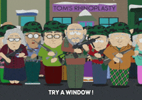walking yelling GIF by South Park 