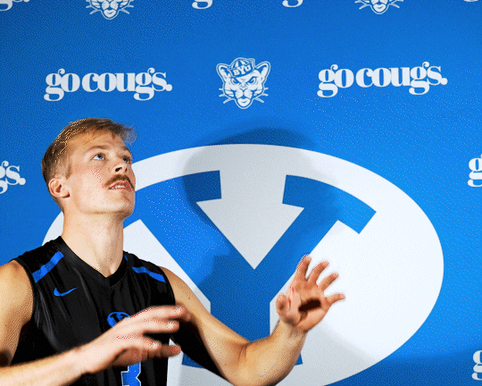 Sport Volleyball GIF by BYU Cougars