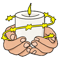 AmnestyInternationalNorway light shine hope candle Sticker