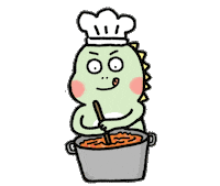 Hungry Chef Sticker by PeggySu